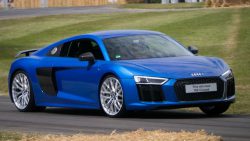 audi r8 po torze łódź